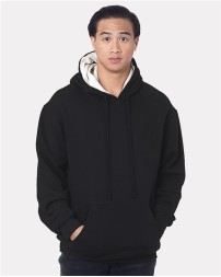 Bayside 930 Unisex USA-Made Super Heavy Thermal Lined Hooded Sweatshirt – 17 oz. Dual-Layer Fleece + Waffle Thermal Interior | S–5XL