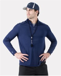 Holloway 222140 CoolCore Quarter-Zip Pullover – Men's 88/12 Polyester/Elastane Coolcore 4-Way Stretch Quarter-Zip