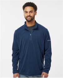 Columbia 212469 Mens Klamath Range II Half-Zip Pullover - 100% Polyester Lightweight Microfleece Comfort Stretch Embroidered Logo | S-3X