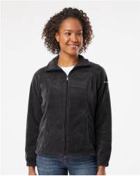 Columbia 212470 Womens Benton Springs Fleece Full-Zip Jacket - 100% Polyester MTR Filament Fleece 250g Regular Fit Interior Drawcord Zippered Pockets | XS-XXL