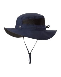 Columbia 212477 Bora Bora Booney - 100% Textured Nylon Poplin Omni-Shade UPF 50 Omni-Wick Sweatband 3-Inch Brim Adjustable Drawcord | One Size