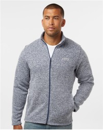 Columbia 209574 Mens Alto Pass Fleece Full-Zip Jacket - 100% Polyester Regular Fit Hand Pockets Columbia Woven Patch | XS-3X