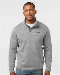 Columbia 209573 Mens Alto Pass Fleece Half-Snap Pullover - 100% Polyester Regular Fit Snap Front Columbia Woven Patch | S-3X