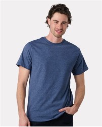 Recover EC100 Men's Eco T-Shirt – 4.4 oz. 50/50 Recycled Cotton/Poly, No Dyes | XS–3XL