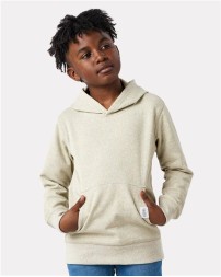 Recover RCY1093 Youth Pullover Hooded Sweatshirt – 8 oz. 50/50 Recycled Fleece, Kangaroo Pocket | S–L