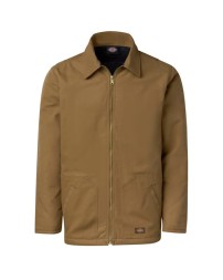 Dickies LC53 Men’s Duck Chore Work Coat – 10 oz. 75/25 Cotton/Polyester Duck Shell with Quilted Nylon/Polyurethane Lining