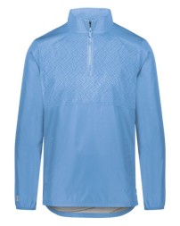 Holloway 229533 Men's SeriesX Quarter-Zip Pullover – Micron™ Polyester Wind/Water-Resistant Embossed Texture Quarter-Zip | XS–4XL