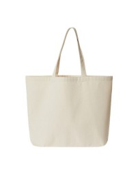 OAD OAD108R Jumbo Recycled Midweight Gusseted Canvas Tote – 75/25 Recycled Cotton/Recycled Polyester Jumbo Canvas Tote | One Size