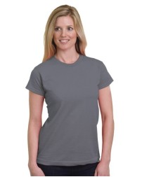 Bayside 5850 Women's USA-Made Fine Jersey T-Shirt – 4.2 oz. 30/1 100% Combed Ring-Spun Cotton True Women's Cut | S–2XL