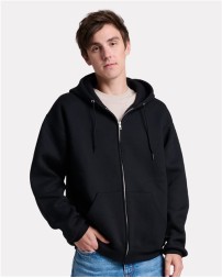 JERZEES Z12MR Unisex Rugged Full-Zip Hooded Sweatshirt – 12 oz. Unisex full-zip hoodie | S–3XL