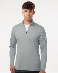 AllPro 4HM700 Pro-Lock Performance Mélange Quarter-Zip Pullover – Men's 4.5 oz. 100% Polyester Heather Quarter-Zip | XS–4XL