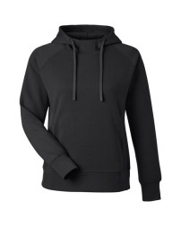 J. America 8753 Women's Apex Fleece Hooded Sweatshirt – 8.25 oz. Women's pullover hoodie | S–2XL