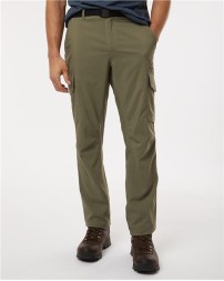 Columbia 212335 Mens Skien Valley Cargo Pants - 100% Recycled Polyester UPF 50 Omni-Wick Insect Shield Articulated Knees | Various Waist