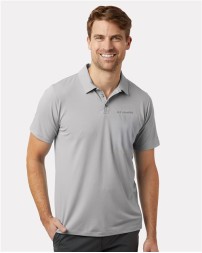 Columbia 211856 Mens Tech Trail Utility Polo - 93/7 Polyester/Elastane Omni-Wick Omni-Shade UPF 50 Drop Tail Side Vents | S-4X