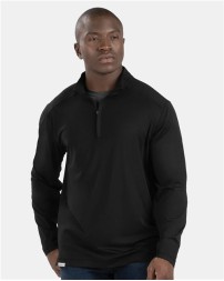 Holloway 223553 Unisex Eco Revive Ventura Soft Knit Quarter-Zip Pullover – 6.3 oz. 89% Recycled Polyester Quarter-Zip | S–3XL