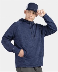 Holloway 223580 All-Pro Performance Fleece Hooded Sweatshirt – Men's 6.8 oz. 100% Polyester Mélange Fleece Scuba-Hood Hoodie | S–3XL