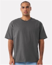 BELLA CANVAS 4610 Unisex 7.5 oz. Heavyweight Tee – 7.5 oz. 100% Airlume Cotton Boxy Drop-Shoulder Heavyweight Tee | 16 Singles
