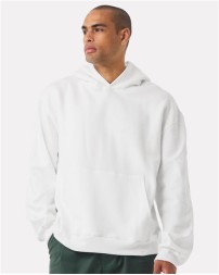 BELLA CANVAS 4719 Unisex 10 oz. Heavyweight Pullover Hoodie Sweatshirt – 10 oz. 60/40 Airlume Cotton/Poly 3-End Fleece Heavyweight Hoodie, No Drawcords | XS–4XL