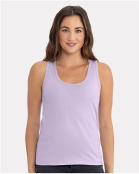 Next Level 3933 Women's Cotton Tank Top – 4.3 oz. Combed Ring-Spun Cotton Women's Tank | XS–2XL