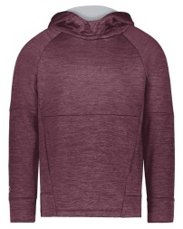 Holloway 223680 Youth All-Pro Performance Fleece Hooded Sweatshirt – 6.8 oz. 100% Polyester Mélange Fleece Youth Hoodie | S–XL
