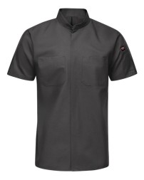 Red Kap SX46T Men's Tall MIMIX Pro Short Sleeve Work Shirt with OilBlok – 4.2 oz. Ripstop + Mesh Panels | Tall Sizes