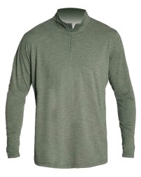 ANETIK MVQTRL9 Low Pro Quarter-Zip Pullover – Men's 8.1 oz. Polyester/Spandex Performance Layer | S–2XL