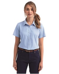Artisan Collection by Reprime RP321 Women's Gingham Cotton Short Sleeve Shirt – 3.4 oz. | XS–3XL