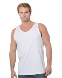 Bayside 9650 Unisex Tank – 6.1 oz. Pre-Shrunk 100% Cotton Heavyweight Open-End Yarn Sleeveless Tank