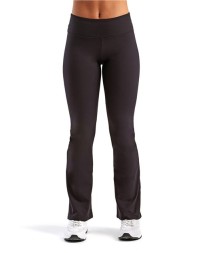 TriDri TD537 Women's Flare Leggings – 7 oz. 80/20 Recycled Polyester/Elastane High-Rise Flare | XS–2XL
