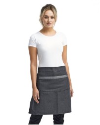 Artisan Collection by Reprime RP128 Domain Contrast Denim Waist Apron – 8 oz. 70/30 Cotton/Poly | One Size