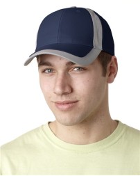 Adams Headwear RF102 Reflector Safety Cap – 6-Panel Structured Mid-Profile High-Visibility Cap with Reflective Inserts | One Size