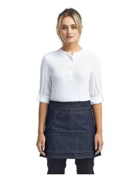 Artisan Collection by Reprime RP125 Jeans Stitch Denim Waist Apron – 8 oz. 70/30 Cotton/Poly | One Size