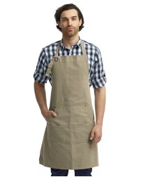 Artisan Collection by Reprime RP137 Calibre Heavy Cotton Canvas Pocket Apron – 9.4 oz. | One Size