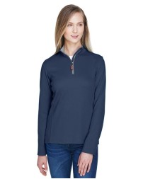 Devon & Jones DG479W Women's DRYTEC20® Performance Quarter-Zip Pullover – 7.7 oz. 100% Cotton Interlock | XS–3XL