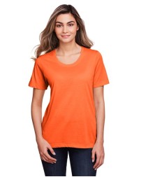 CORE365 CE111W Women's Fusion ChromaSoft™ Performance T-Shirt – 4.5 oz. 100% Polyester Jersey | XS–3XL