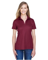 Devon & Jones DG20W Women's CrownLux Performance® Plaited Polo – 5.1 oz. 61% Poly/39% Cotton | XS–4XL