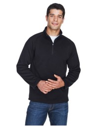 Devon & Jones DG792 Bristol Sweater Fleece Quarter-Zip Pullover – Unisex 9 oz. 100% Anti-Pill Polyester Sweater Fleece | XS–4XL