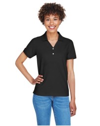 Devon & Jones D100W Women's Pima Piqué Y-Collar Polo – 6.8 oz. 100% Peruvian Pima Cotton | XS–3XL