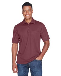 CORE365 88181P Men's Origin Performance Piqué Polo with Pocket – 4.1 oz. 100% Polyester | S–4XL