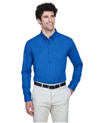CORE365 88193 Men's Operate Long-Sleeve Twill Dress Shirt – 4.4 oz. 55/45 Cotton/Poly | S–5XL