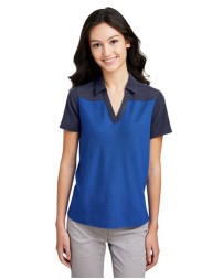 CORE365 CE112CW Women's Fusion ChromaSoft™ Colorblock Polo – 6 oz. 100% Polyester Pique | XS–4XL