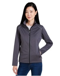 CORE365 CE708W Women's Techno Lite Three-Layer Knit Tech-Shell Jacket – 6 oz. 3-Layer Polyester / 8,000 mm | XS–3XL