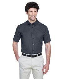 CORE365 88194 Men's Optimum Short-Sleeve Twill Dress Shirt – 4.4 oz. 55/45 Cotton/Poly | S–5XL