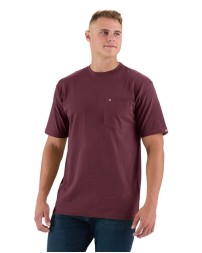 Berne Apparel BSM16T Men's Tall Heavyweight Pocket T-Shirt – 6 oz. 100% Ring-Spun Cotton Men's Tall Short-Sleeve Pocket Tee | Taped Neck, Tagless | LT–6XLT