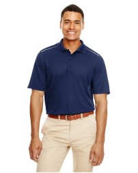 CORE365 88181R Men's Radiant Performance Piqué Polo with Reflective Piping – 4.1 oz. Polyester | S–4XL