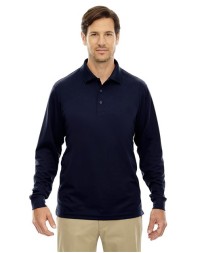 CORE365 88192T Men's Tall Pinnacle Long-Sleeve Piqué Polo – 4.1 oz. 100% Polyester | LT–6XLT