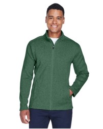 Devon & Jones DG793 Bristol Full-Zip Sweater Fleece Jacket – Men’s 9 oz. Anti-Pill Polyester Fleece Jacket | S–4XL