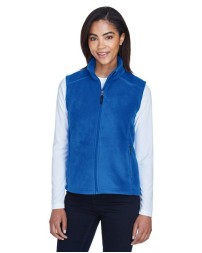 CORE365 78191 Women's Journey Fleece Vest – 7.7 oz. 100% Polyester Anti-Pill Fleece | XS–3XL