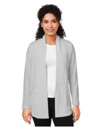 Devon & Jones DP125W Raleigh Stretch Cardigan – Women’s 6 oz. Cotton/Rayon/Spandex UPF 50+ Open Cardigan | XS–3XL