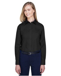 Devon & Jones D620W Women's Crown Collection® Broadcloth Dress Shirt – 3.4 oz. 55/45 Cotton/Poly | XS–3XL